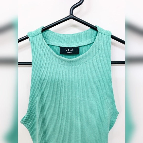 Vici Ribbed Midi Dress | Size S - Picture 4 of 5